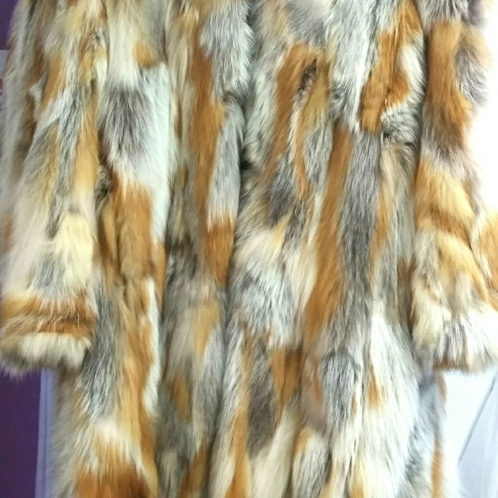 Koslow multi color Fox Coat